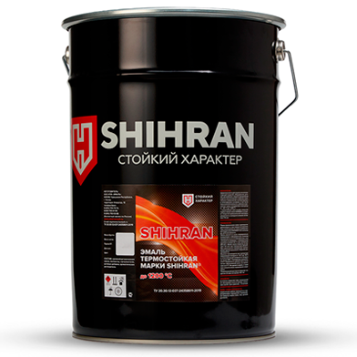 Термостойкая эмаль SHIHRAN до +1200